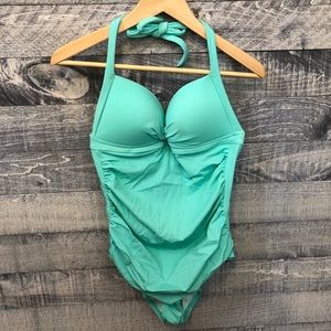 Victoria’s Secret spanx lined swimsuit.